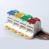 Plastic Junction Box Terminal Block Multi Outlet Terminal Block Rail Splitter Box For Electrical Installations