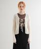 Vleti Mohair Ribbon Knit Cardigan (Cream_Beige)