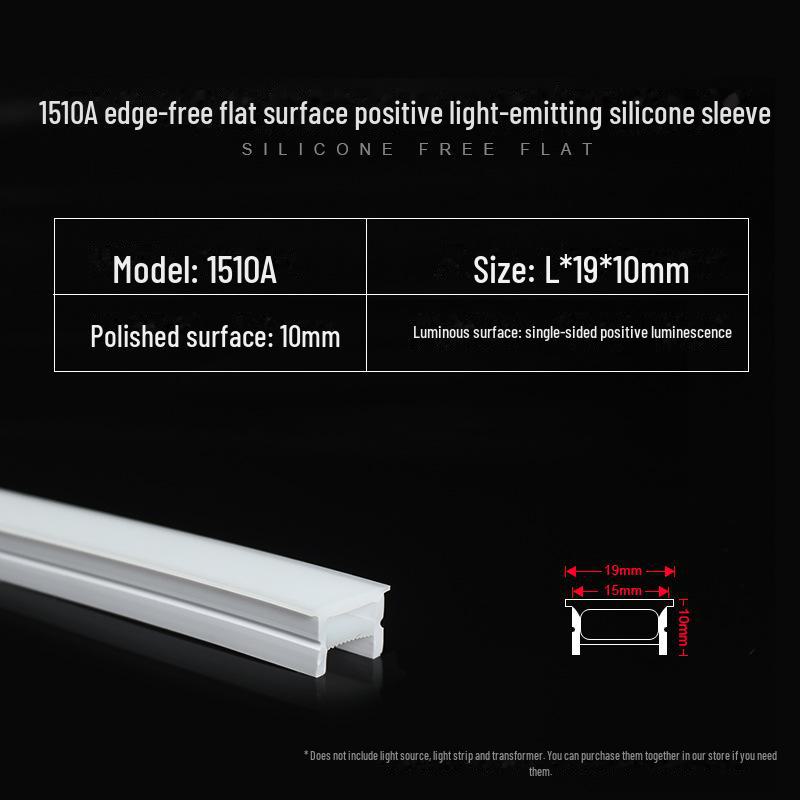 Thread-Free Silicone-Sleeve LED Light: Flexible, Shapeable, and Luminous Linear Strip