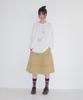 RONRON Heart Note Type Over Fit Long Sleeve White