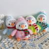 Winter Penguin Plush Keychain Stuffed Doll Cartoon Toy For Bag Gifts Decoration