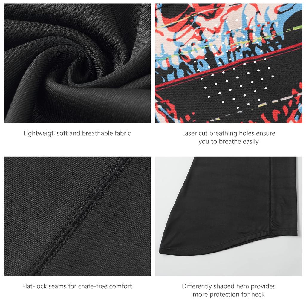 [Bassdash] Bassdash Neck Gaiter UV Protection Face Mask UPF50+ Breathing