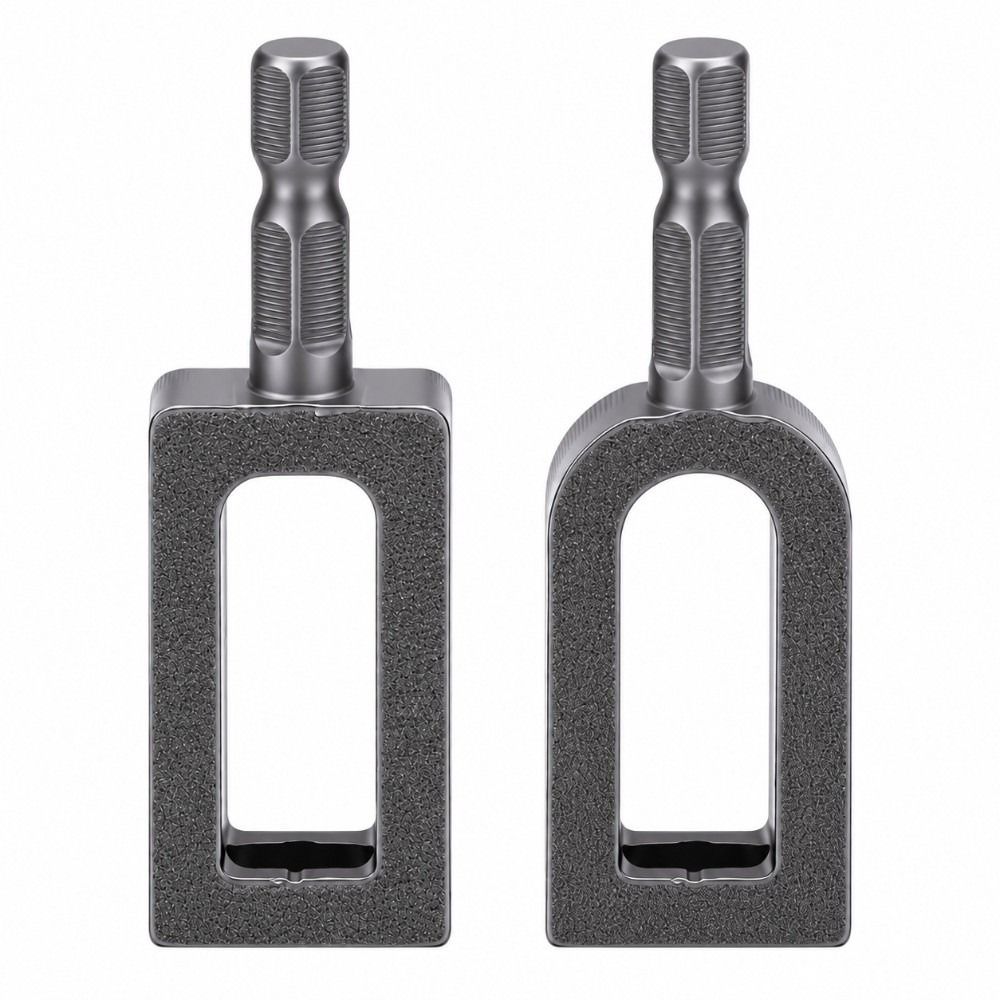 2 Set Carbon Steel Wire Twisting Tools 1/4 Inch Hex Shank Rebar Tying Twister  Fencing Projects