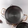 Honeycomb Dry Pot Stainless Steel Seafood Rice Pot Lobster Plate Thickened Commercial Creative Double Ear Pan Dry Pot Hotpot