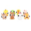 8pcs Cartoon Squeeze Toy Eyes Opening Stress Anxiety Relive Animal Squeezing Sensory Toy for Kids