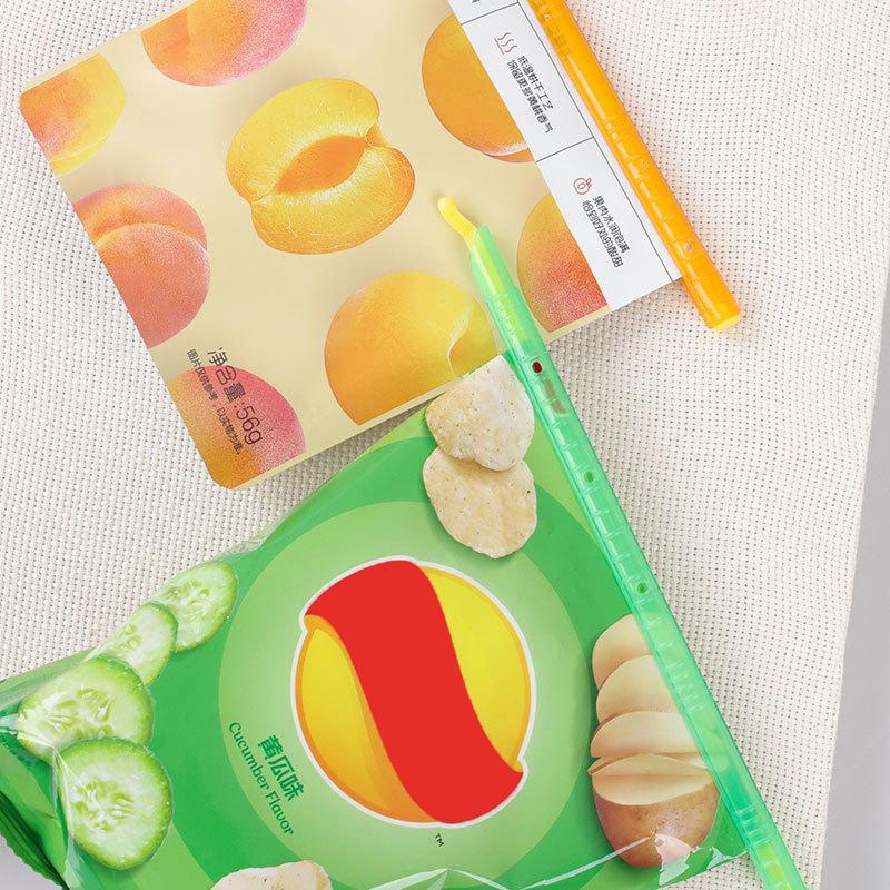 Plastiktüte Clip Seal Stick Aufbewahrungstasche Househoud Sealer Clamp Snack Rod Clip