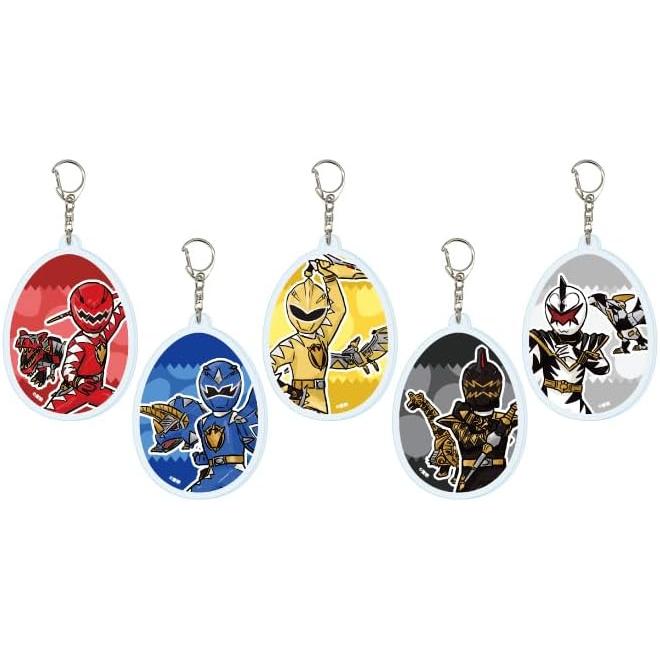 Bakuryuu Sentai Abaranger Acrylic Keyholder Complete Set - Box of 5