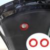 2pcs Car Tailgate Light Lamp Cover Trim Ring For Jeep Grand Cherokee 2011-21 Red