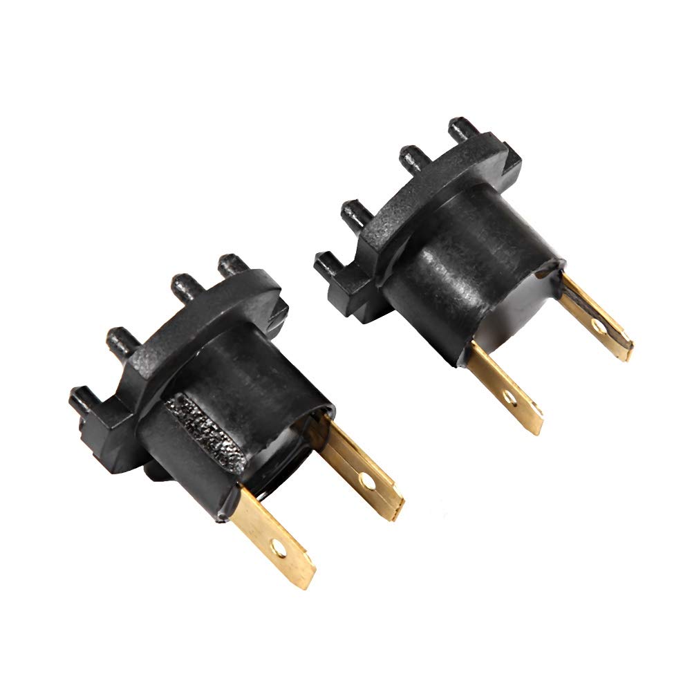 KIMISS Car Headlight Socket Holder, B28V510A3 1 Pair Replacement Headlight Bulb Socket Adapter Holder