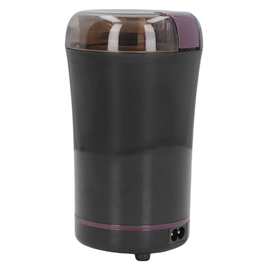 Electric Coffee Grinder 304 Stainless Steel Cutter Coffee Mill Grounder with Safety Lock Lid 150W Portable