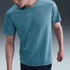 Nike DRI FIT MILER T-Shirt Herren Denim Blau Türkis AJ7566-464