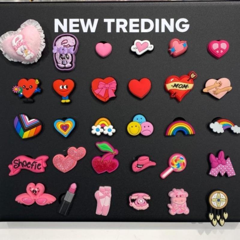 Crocs Heart Boy Character Jibbitz Accessory