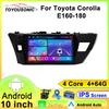 Android Car Multimedia Player For Toyota Corolla E160-180 GPS Navigation CarPlay 4G Head Unit Stereo Video Player
