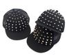 BASEBALL CAPS FOR BOTH Men Women Boys Girls Punk Studded Baseball Hip-Hop Hat Adjustable Snapback Spike Rivet Stud Cap