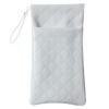 Fashionable Double Glasses Case For Daily Use Squeeze Top Design With Detachable Strap Protective Eyewear Storage Bag