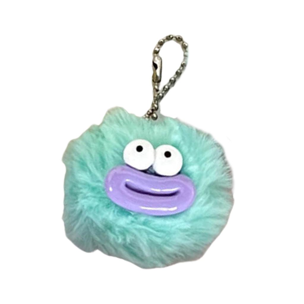 Cute Sausage Mouth Furry Balls Keychain Pendant Soft Plush Balls Bag Charm Backpack Ornament Fashionable Accessory Gift