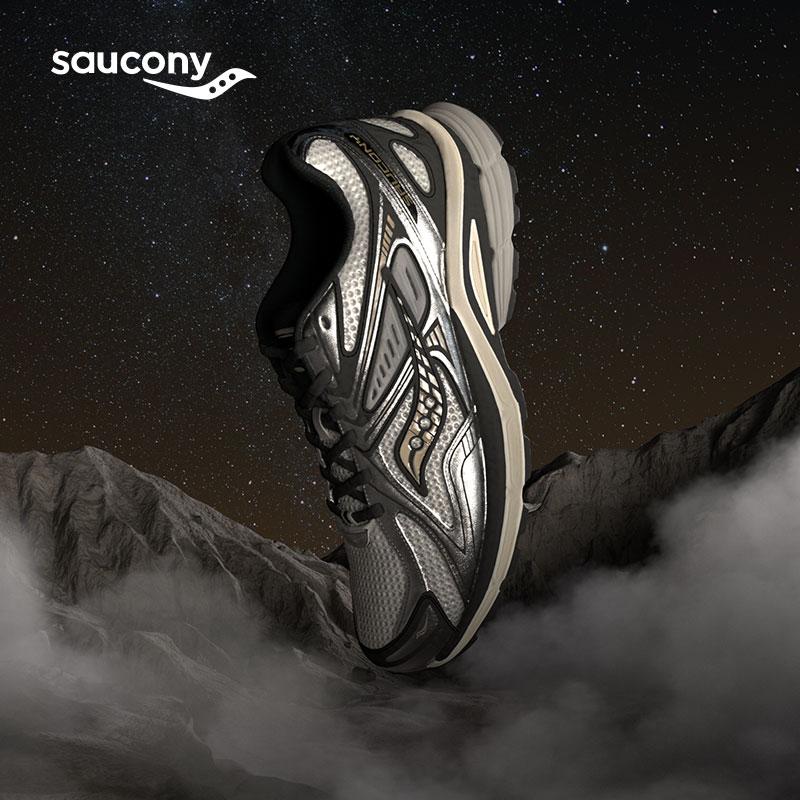 SAUCONY Kinvara 4 RE Bequeme Retro Strapazierfähige Low-Top Freizeit-Laufschuhe Unisex Sneaker Weiß Schwarz Silber S79052-5