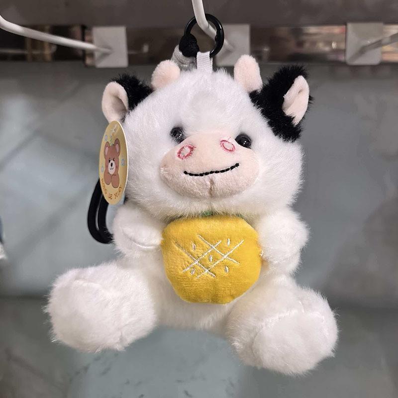 Animal Plush Doll With Short Pile Fur For Childrens Room Decor