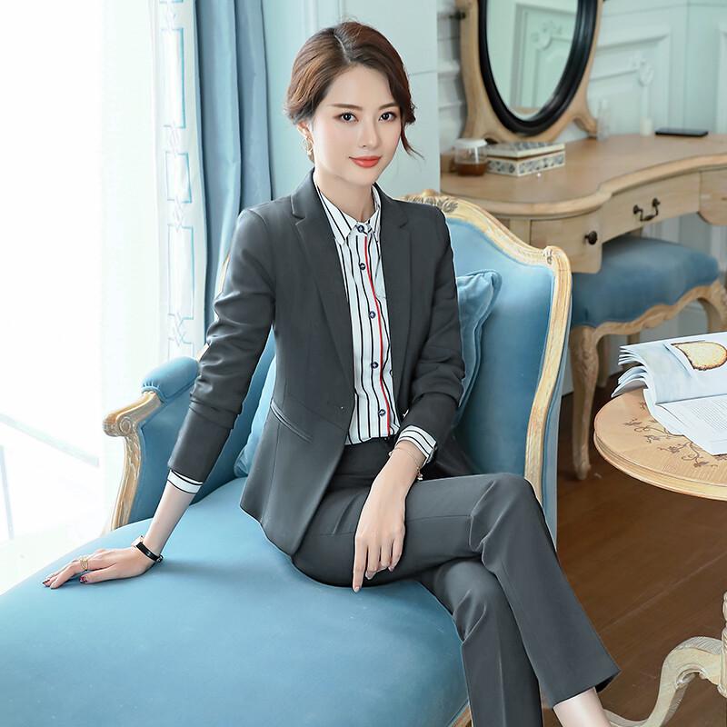 TOLOMAN Women's Professional Suit Set