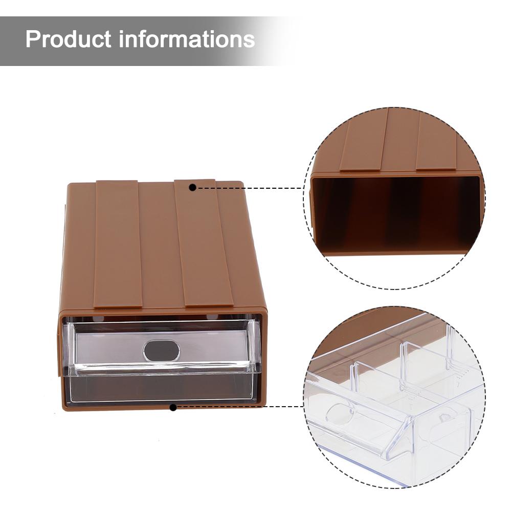 Organizers Storage Box Hardware Parts PE Plastic Stackable Storage Boxes Tool Box 180*95*50mm Component Screws