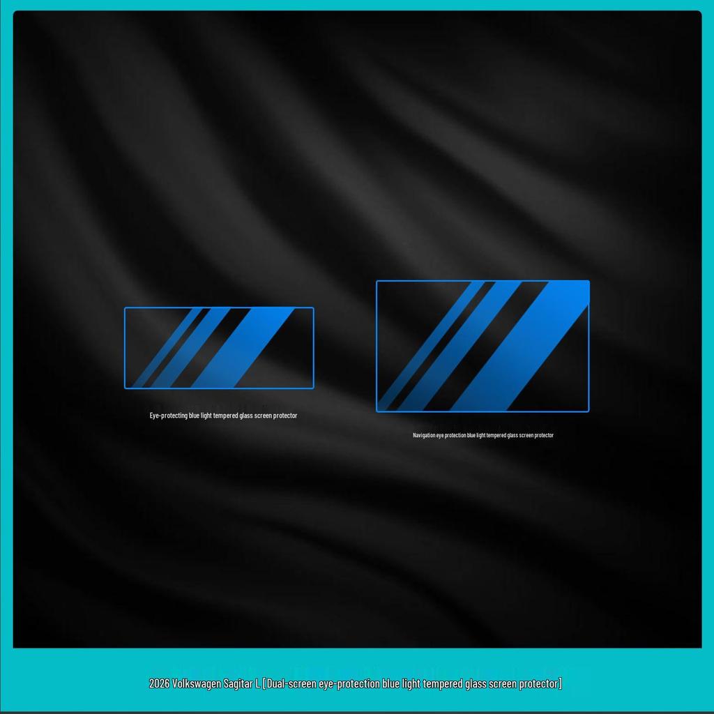 Compatible with 26 Volkswagen Sagitar L models: Interior Protective Film for Center Console and Navigation Screen.