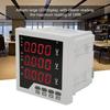 3 Phasen Spannungsmesser AC 450V, DTM-AV96 Digitales Voltmeter 1999 LED-Anzeigefeld Programmierbarer Spannungs-Strom-Frequenz-Tester