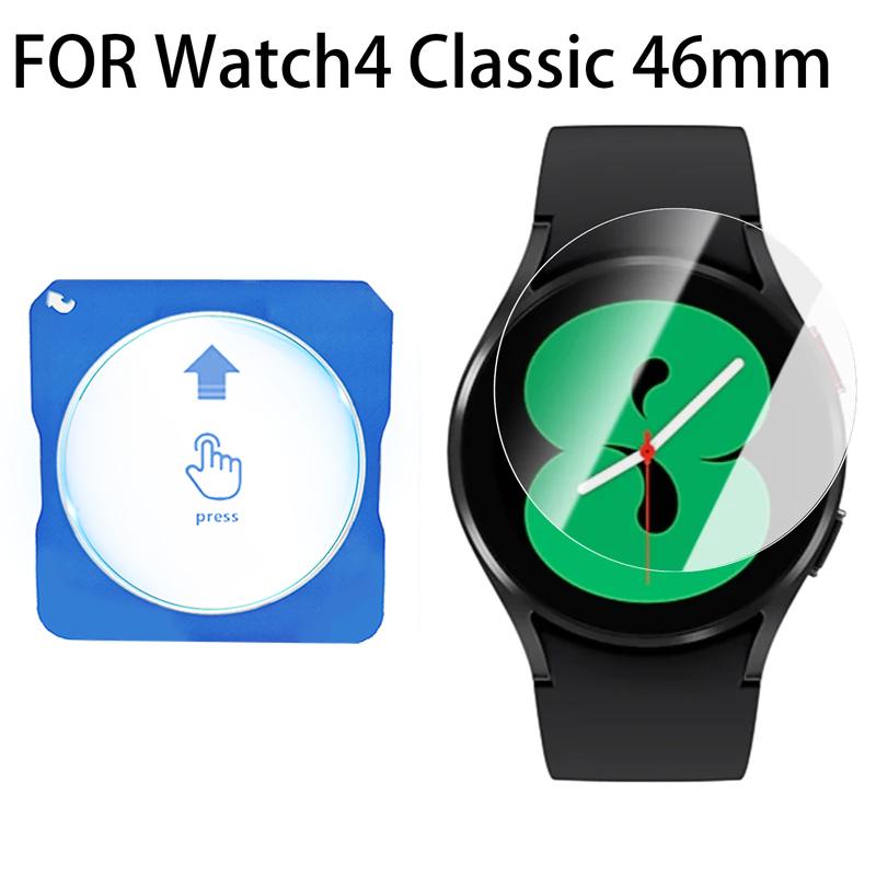 Tvrzené sklo pro Samsung Galaxy Watch 8 7 6 5 4 Nástroj pro snadnou instalaci jedním kliknutím Ochranná fólie na displej pro Samsung Watch 8 Classic 40mm 44mm Příslušenství