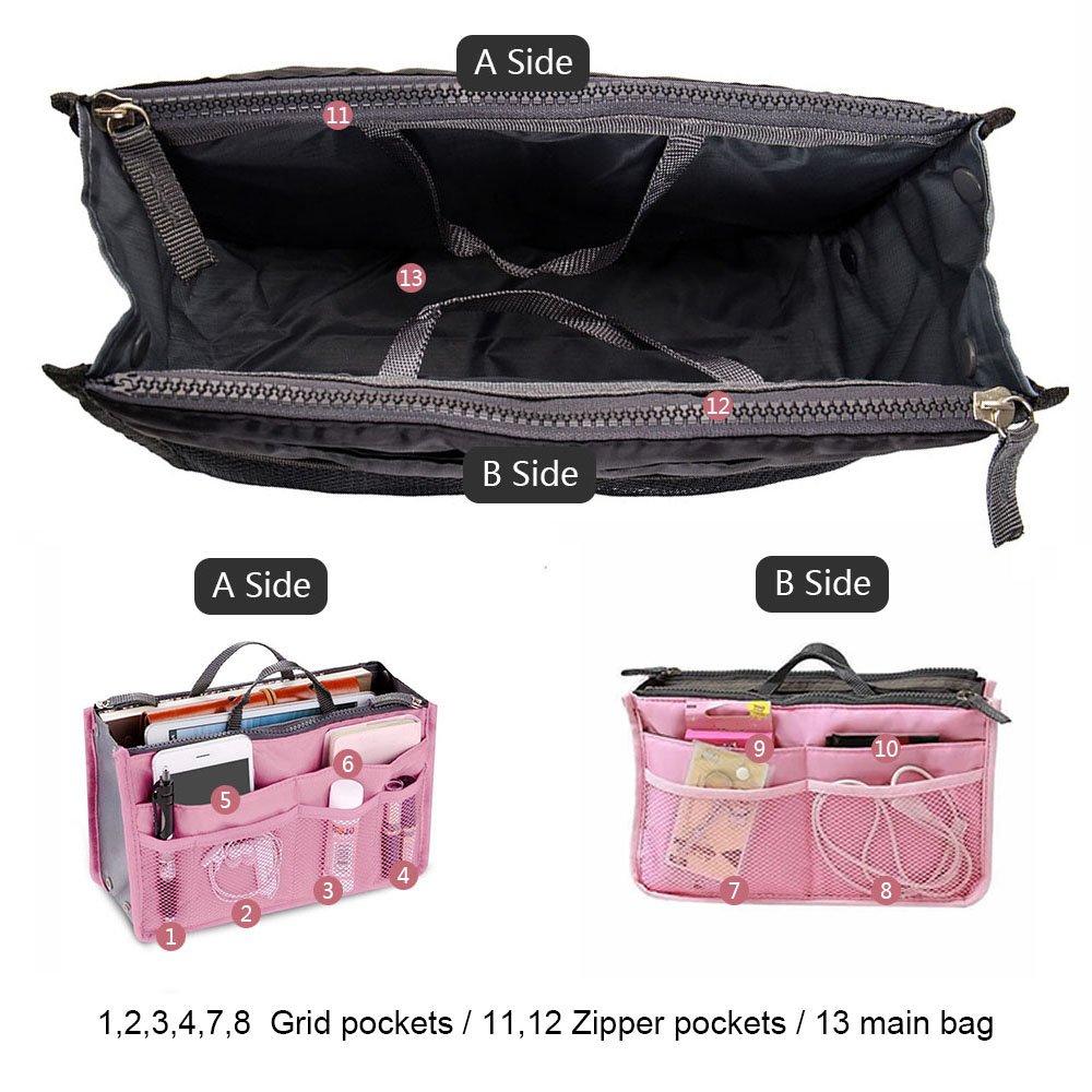 Inner Storage Cosmetic Cosmetic Storage Travel Perfect for and 4 Colors Available liuzhuo_JP Bag-in-Bag, Bag, Bag, Bag, Multi-Bag, Pouch, Pouch,