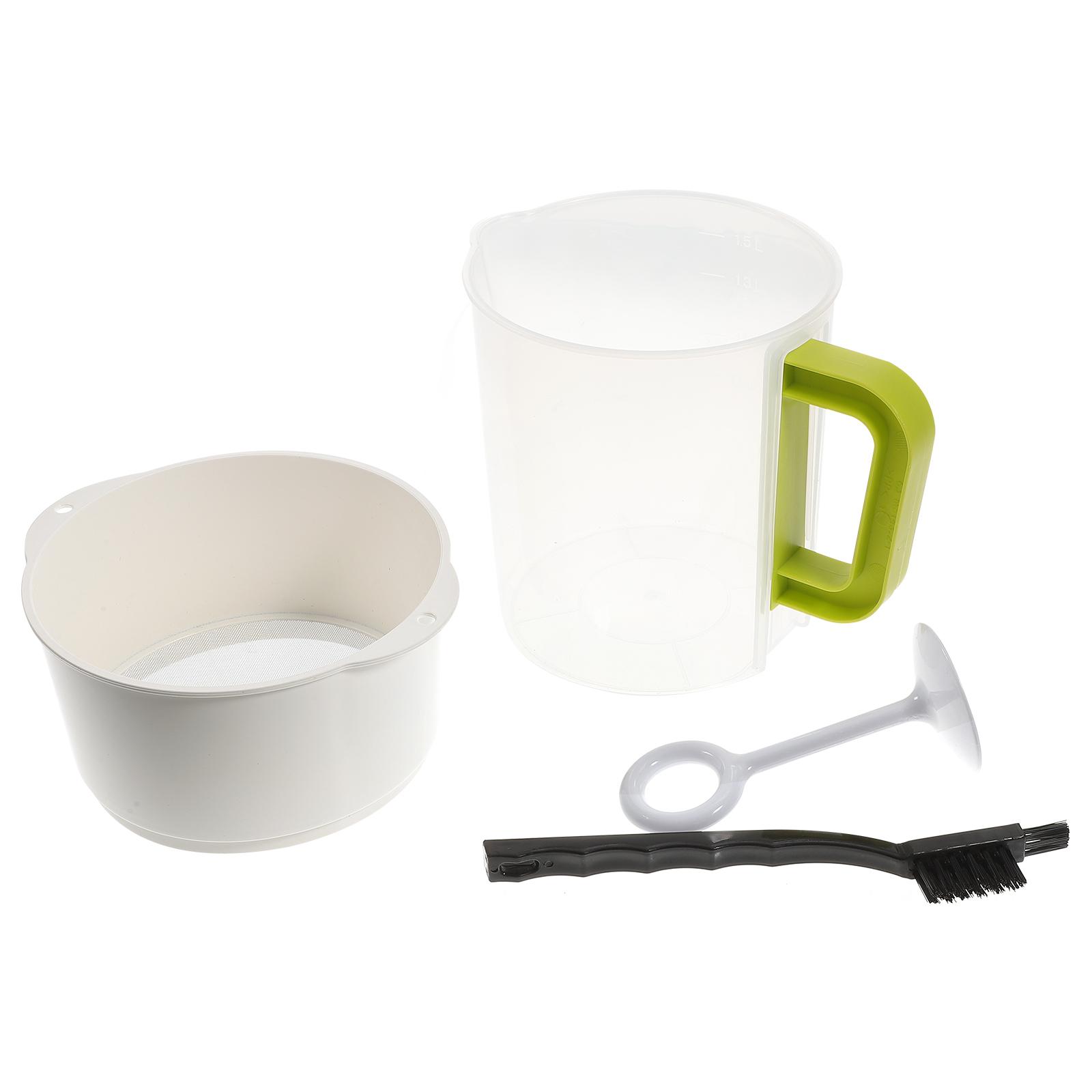 

1 Set Soy Milk Maker Filter Strainer Nut Bag Alternative Easy Clean Multi-Functional Quick Yogurt Maker Accessory 4PCS