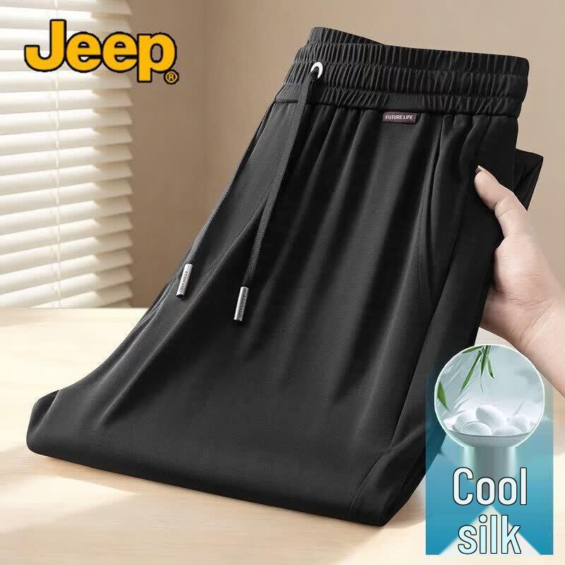

JEEP Men s Ice Silk Straight Leg Casual Pants XXL