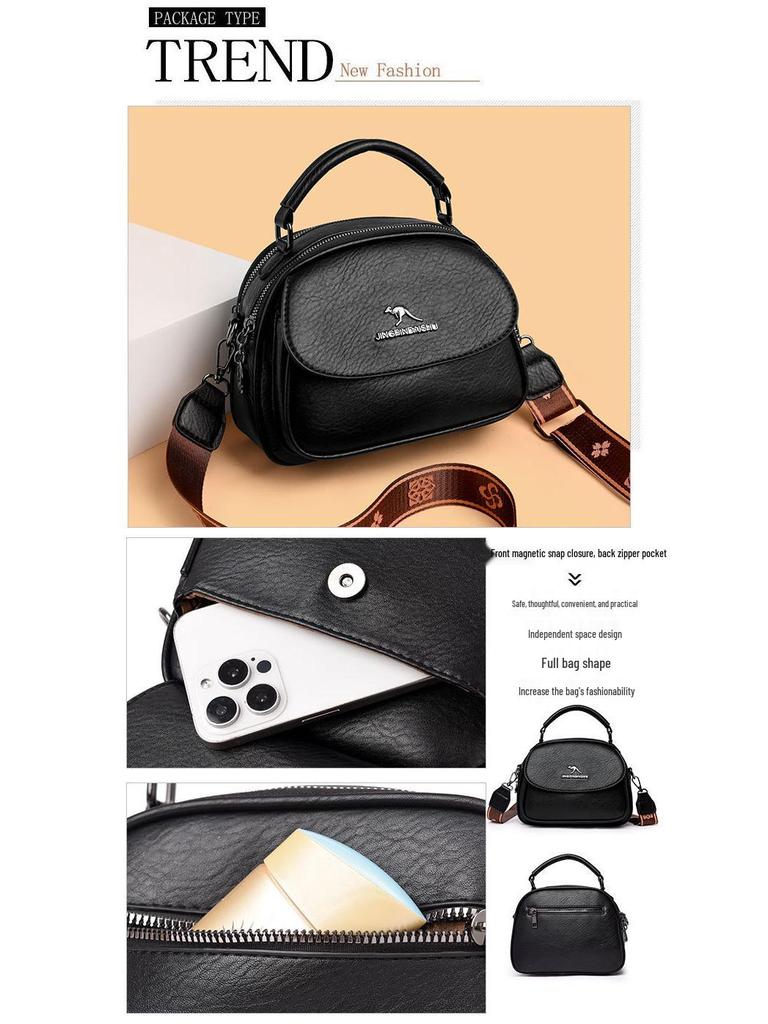 2025 Women's Fashion Crossbody Handbag: Stylish Shoulder Bag for Sophisticated Ladies and Mothers
