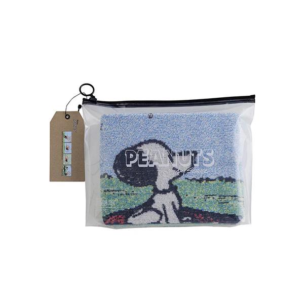 PEANUTS Snoopy Five-colored Woven Face Towel (1950s) Japan NEW