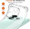 Shockproof Clear Case For Xiaomi Redmi Note 14 4G 5G Slim TPU Soft Camera Shockproof Cover On Redmy Note14 Note 14 Pro+ 5G Bag