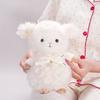 Plush Sheep Toy With Soft Polyester Fur For Girls And Kids