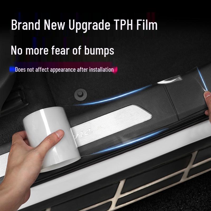 

Transparent Car Door Sill Anti-Scratch & Anti-Collision Strip Upgraded TPH Film 3cm x 3m