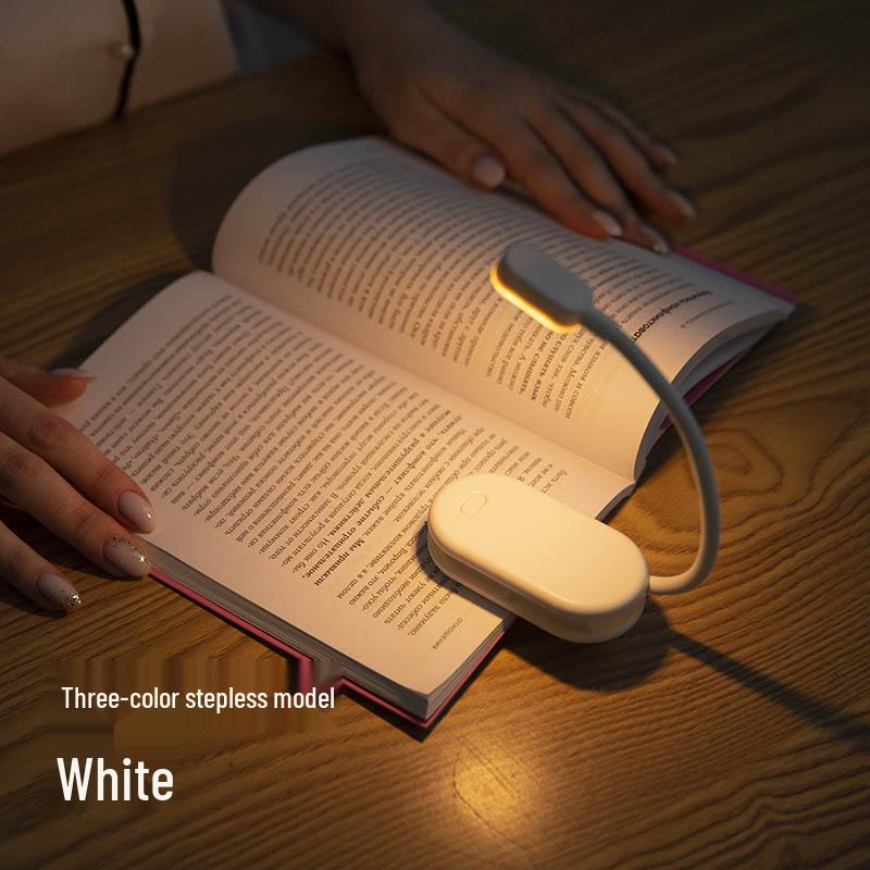 

Eye-Protecting LED Bedside Clip Lamp for Dorms and Bedrooms Button Switch