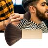 Anti-Static Hair Sweep Brush Wood Handle Barber Cleaning Brush Neck Duster Brush  For Barber Shop