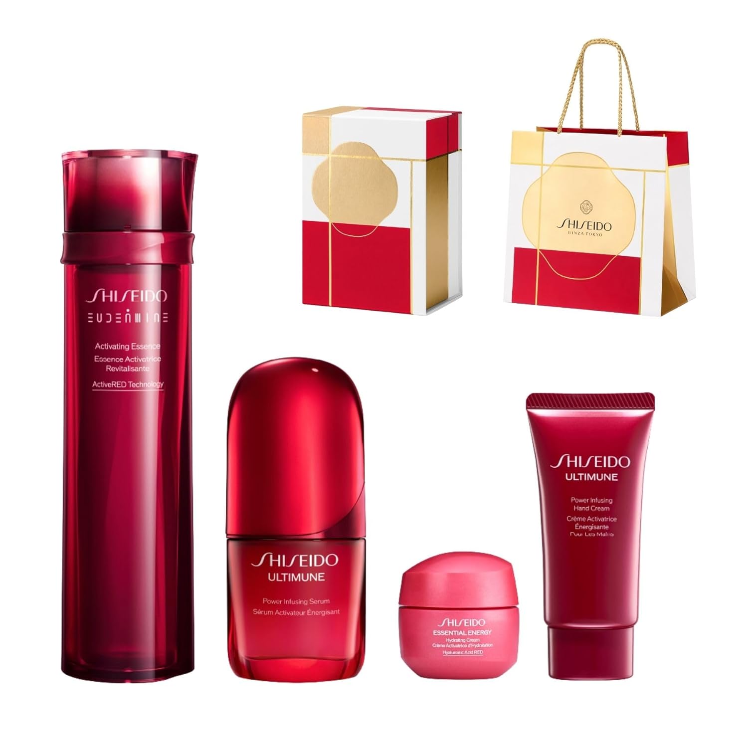 

SHISEIDO Beauty Journey Holiday Kit Oidermin (lotion 145mL) + Ultimune (serum 30mL) Small cream (15g) hand (30g) Anti-aging care firmness moisture