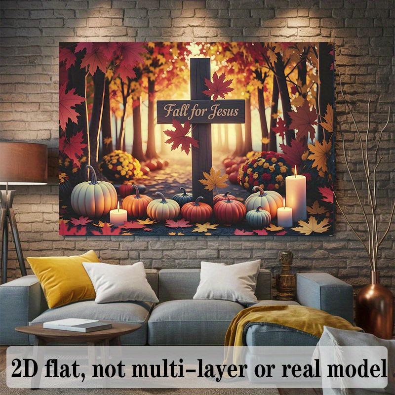 2D flat autumn advertising banner with the theme of Thanksgiving prayerzyc