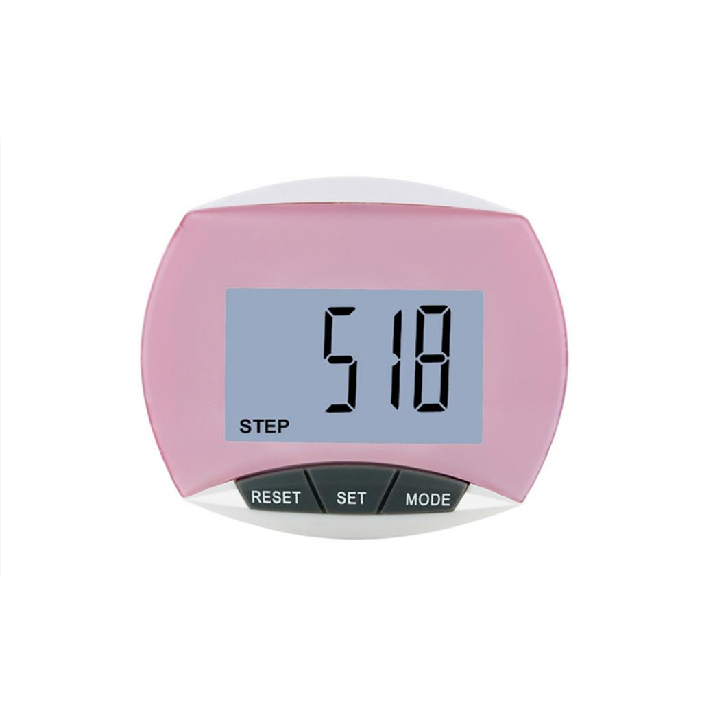 Pocket Pedometer Step Counter Walking Distance Calorie Counter with Large LCD Display Ranges 0~99999 Steps 0~999.99 CAL
