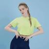 Sculp Pig [Swt24045-06] Kotnik Crop T-Shirt Lime Green