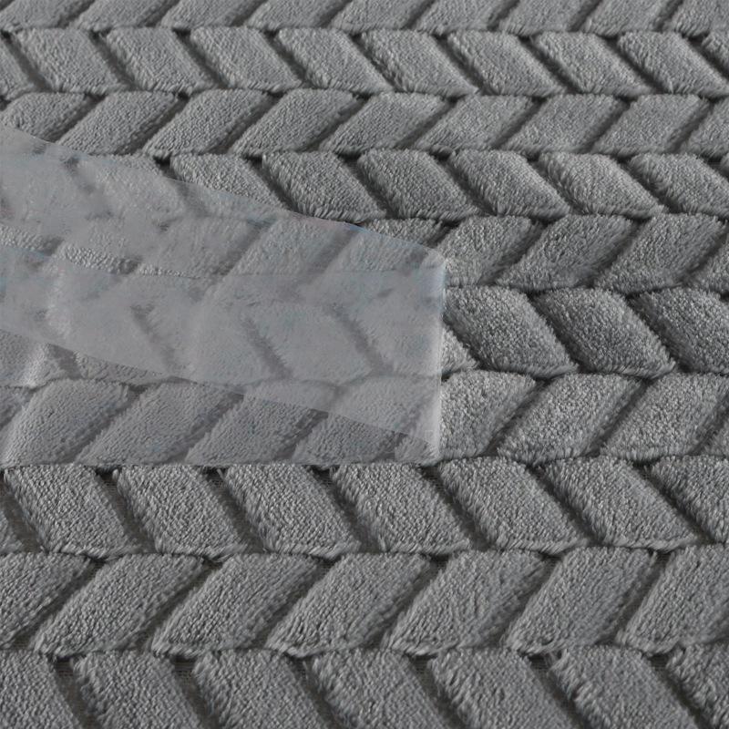 InStuff Double-Layer Lambskin Jacquard Velvet Flannel Blanket - Warm, Thick, Net Celebrity Blanket