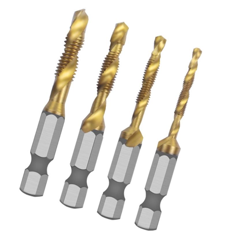 Precise Engineered Spirals Flute Machine Tapping Bit High Speed Steel Construction For Industrial Metalworking Tasks
