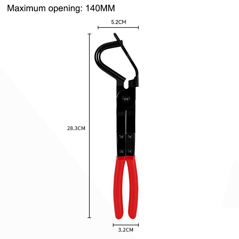 Car Exhaust Pipe Rubber Gasket Disassembly Pliers Rust Resistant Labor Saving for Home Auto Maintenance DIY Projects