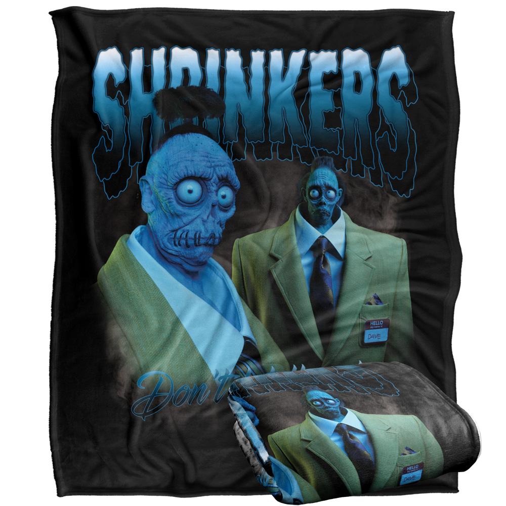 Beetlejuice Shrinkers Blanket