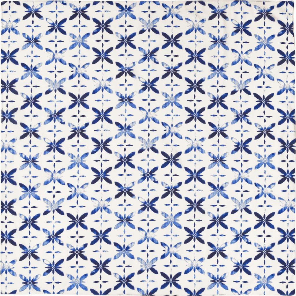 Asobishin Indigo Dye Aoba 100 x 100 Three Furoshiki Cotton - (Large) - Approx. cm, Widths, (Wrapping Cloth),