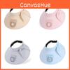 Summer Wide Brim Fan Hat With Breathable Polyester Sunshade For Outdoor Travel Women