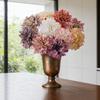 6 Stück Künstliche Dahlienblumen 11" Falsches Seiden-Dahlien-Bouquet mit Stiel für Hochzeitsbouquets Zuhause Büro Tischmittelstück Blumengestecke