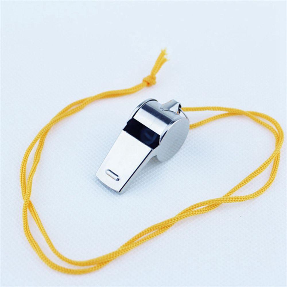 Školní rozhodčí Sport Rugby Roztleskávačky Cheerleading Nástroj Nerezové píšťalky Kovová píšťalka