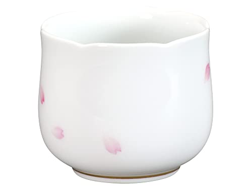 Okura Touen [Pintado à mão] Sakura No. 12 Copos de Saquê, Aprox.. 95cc, Fabricado no Japão, 12CCN/C303